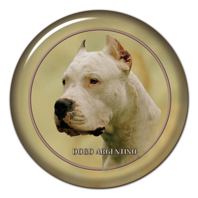B0843# 13CM/17CM Self-Adhesive Decal Dogo Argentino Dog V1 Car Sticker Decors on Bumper Rear Window Laptop