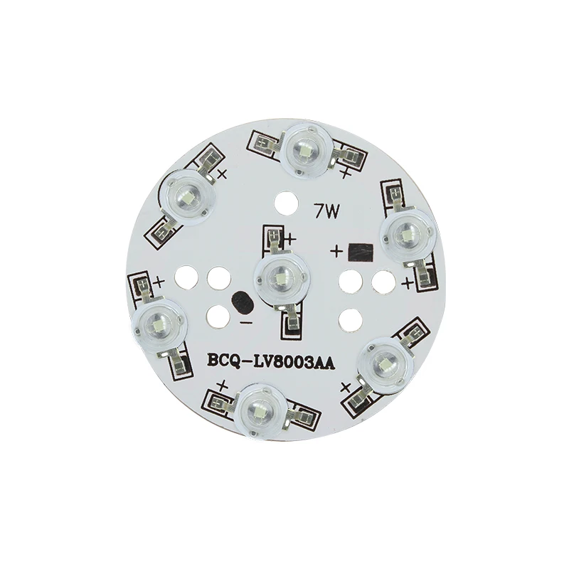 10pcs 1W-36W Round Aluminum Base Plate Heat Sink Install 1W High Power LED Diodes Full Spectrum White Warm White Red Green Blue