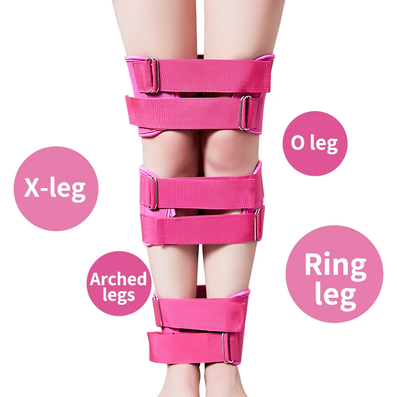 3pcs/set Effective O-leg X type leg bowed Legs Knee Valgum Straightening Correction Band Posture Corrector Beauty Leg Band Belt