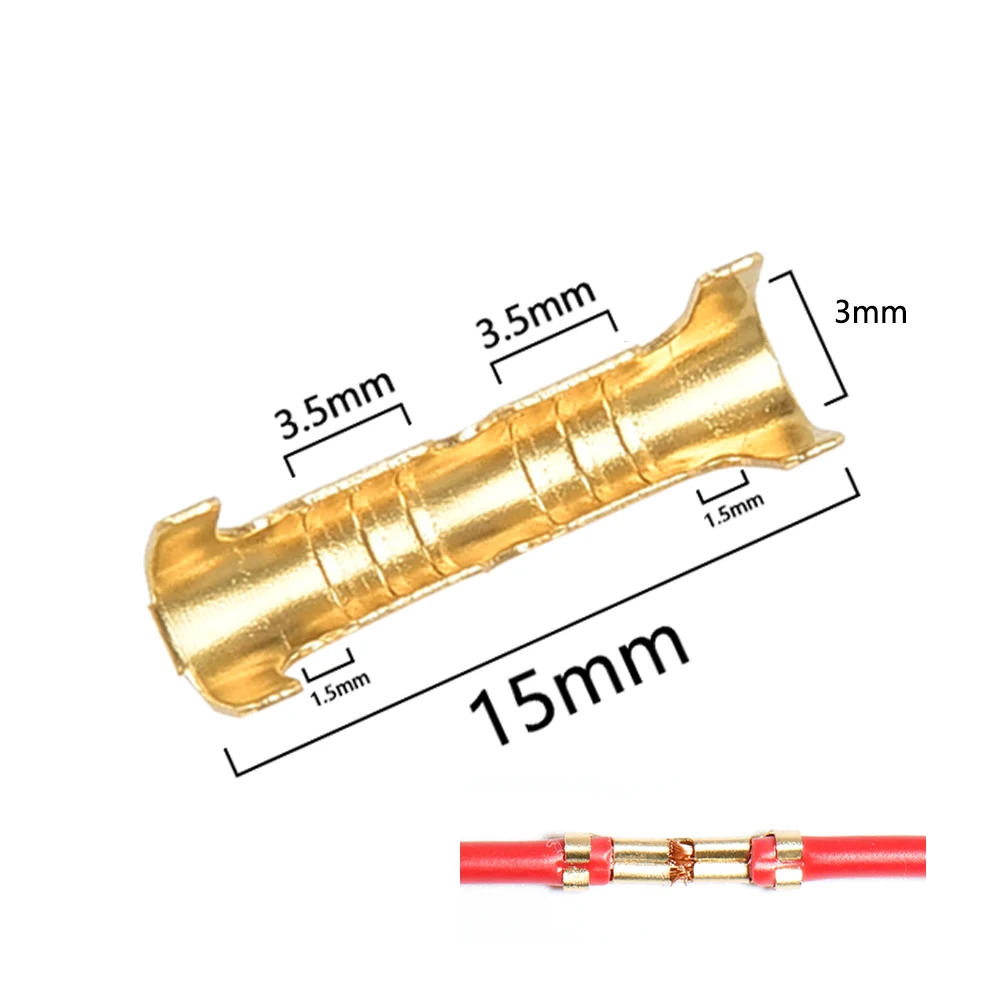 Imagem -04 - Universal u Shaped Terminal Insere Conector Primavera Plug Wire Crimping Ferramenta Mão Conexão Rápida Dentes Pequenos Sn48b