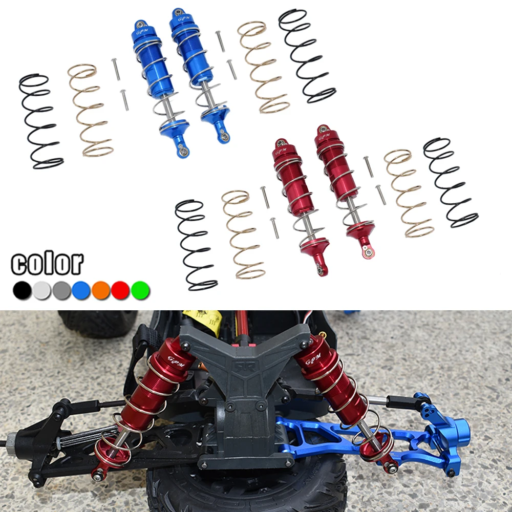 

GPM ARRMA 1/10 KRATON 4X4 4S BLX ARA102690 Monster Truck Metal aluminum alloy 120MM rear shock absorber DAMPER AR330529+AR330530