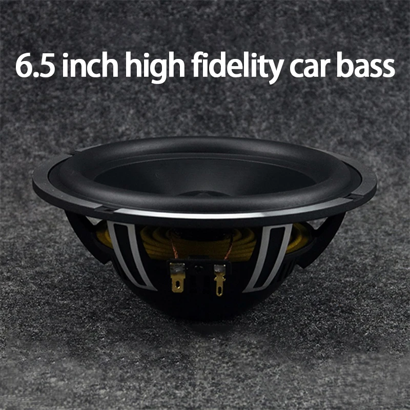 KYYSLB RF-651C Pro 25-50W 4ohm 6.5 Inch Aluminum Ceramic Neodymium Fever Car Speaker Cast Aluminum Basin Stand Speaker