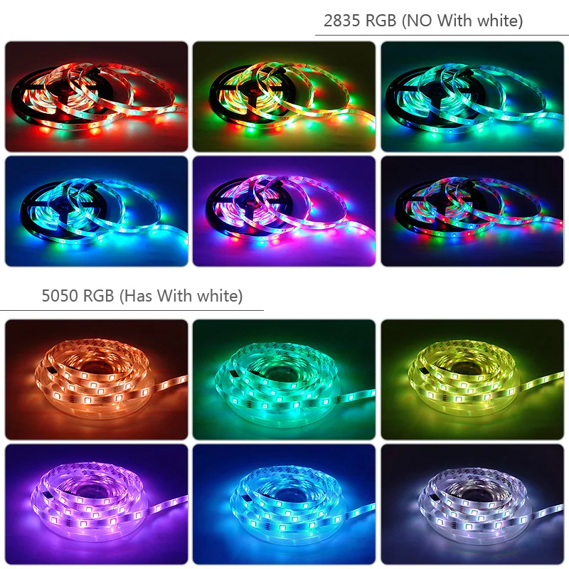 LED z Bluetooth diody na wstążce 15M RGB 2835/5050 SMD elastyczna wstążka wodoodporna dioda LED RGB 5M 10M taśma LED DC 12V kontrola aplikacji