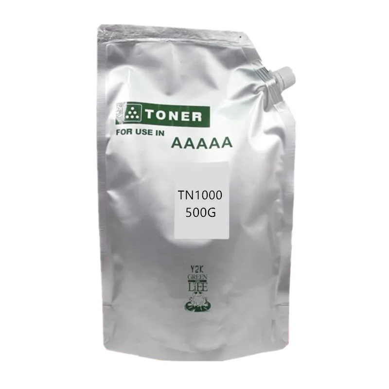 

500 г совместимый тонер-порошок для Brother TN1035 TN1000 TN1050 TN-1050 TN1060 TN1070 TN1075 TN-1075 для HL-1110 HL-1111 HL-1118