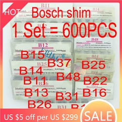 ERIKC Injector Shims Gaskets B11 B12 B13 B14 B16 B21 B22 B23 B24 B25 B26 B31 B48 Nozzle Valve Adjust Washer Repair for