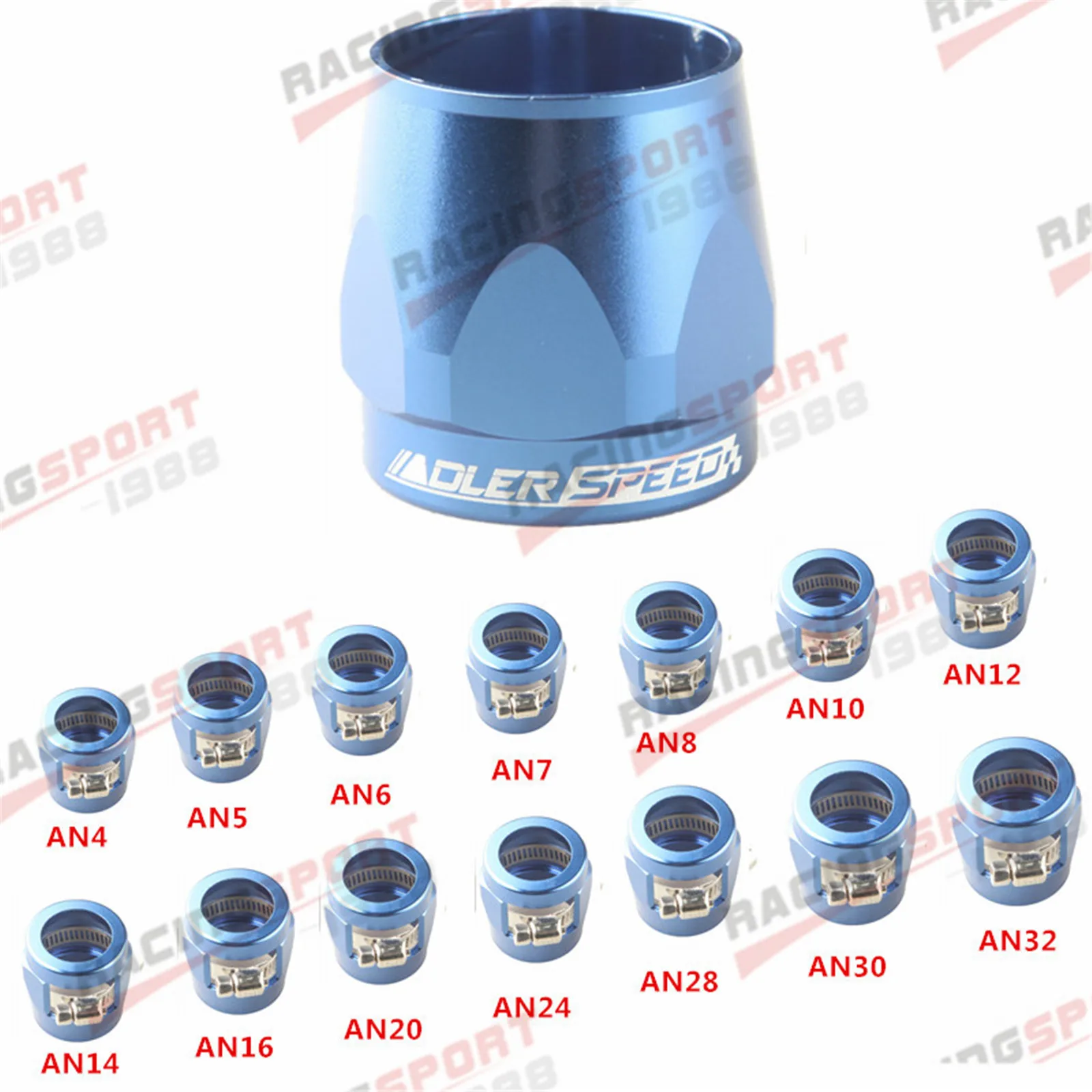 

ADLER SPEED AN4 AN5 AN6 AN7 AN8 AN10 AN12 AN14-AN32 Fuel Hose Clamp Finisher HEX Finishers