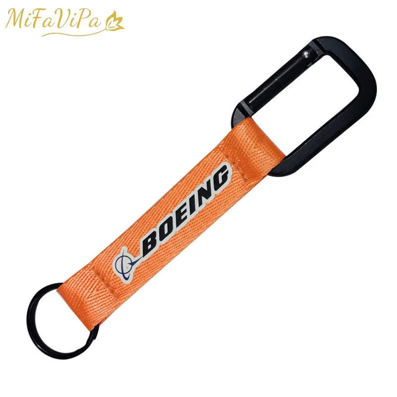 1 PC Boeing Pilot llavero Keychain Flight Crew Present Aviation Gift Carabiner Keyring Sleutelhanger Porte-cles Fashion Trinket