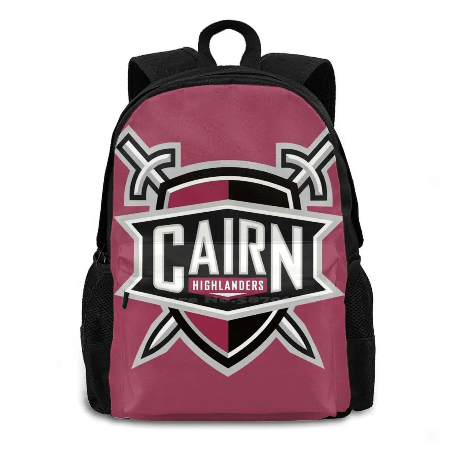 Cairn Large Capacity School Backpack Laptop Travel Bags Cairn Logo Cairn Design Cairn Fans Lovers Cairn Team College