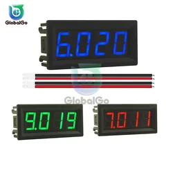 Mini Amperímetro Digital com Dual Display LED, Painel, Medidor de corrente, Tester, Detector, Auto Car, DC 30V, 10A, 0,56