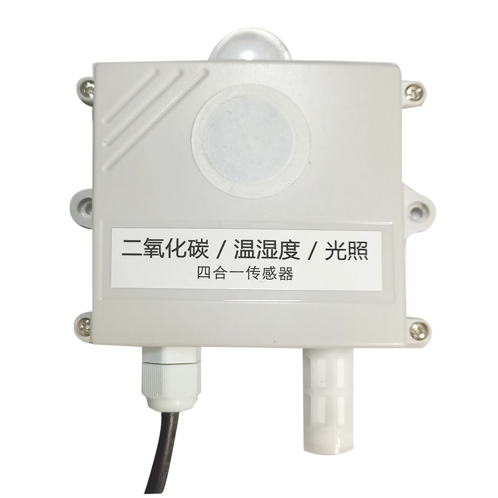 8-way 4-way WiFi digital four in one infrared carbon dioxide temperature and humidity light sensor greenhouse CO2