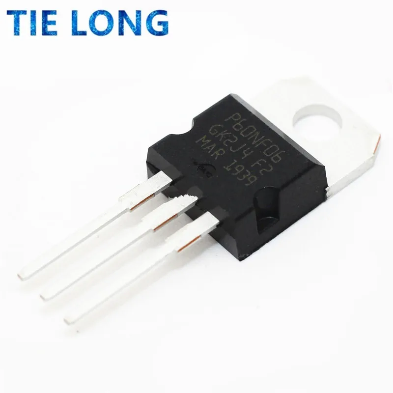 10PCS STP60NF06 TO220 P60NF06 TO-220 STP60NF06L 60NF06 STP65NF06 65NF06 Power MOSFET