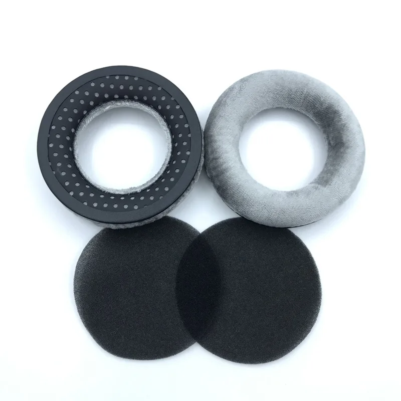 Ersatz Memory Schaum Samt Ohrpolster für Beyerdynamic T5P T1 DT440 DT990 DT880 DT770 PRO Kopfhörer Pad 12,24 – Detail 6