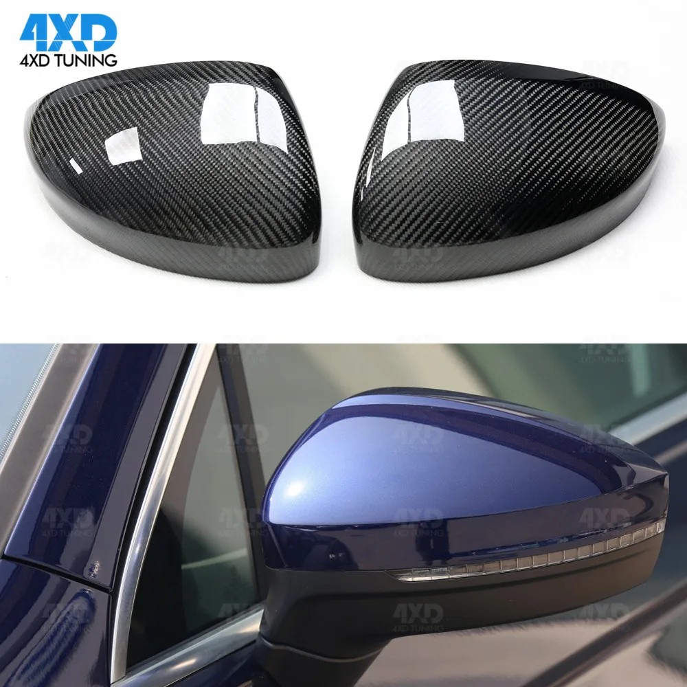 For Volkswagen VW Tiguan 2019 Carbon Fiber Mirror Cover Side Rear View Mirror Cover Replacement Style factory Outlet