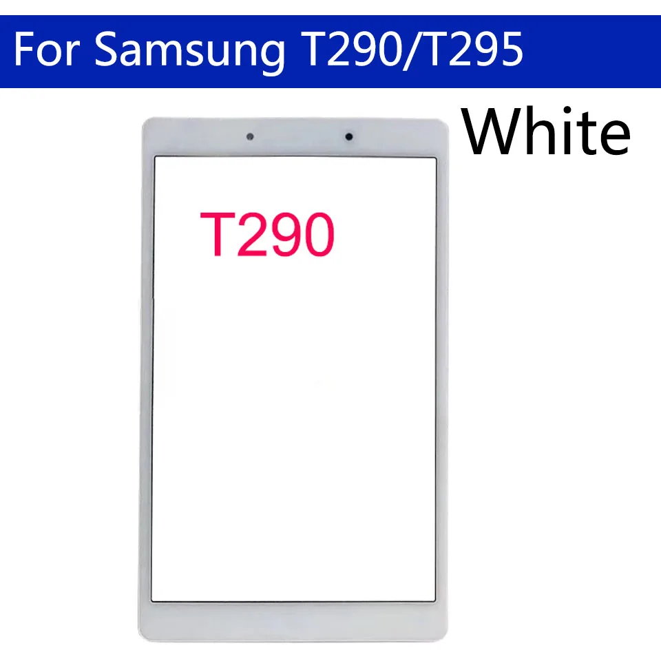 Imagem -04 - Tela Sensível ao Toque de Vidro Lcd 10 Peças Lote para Samsung Galaxy Tab a 8.0 T290 T295 Lte Sensor de Painel Frontal Externo