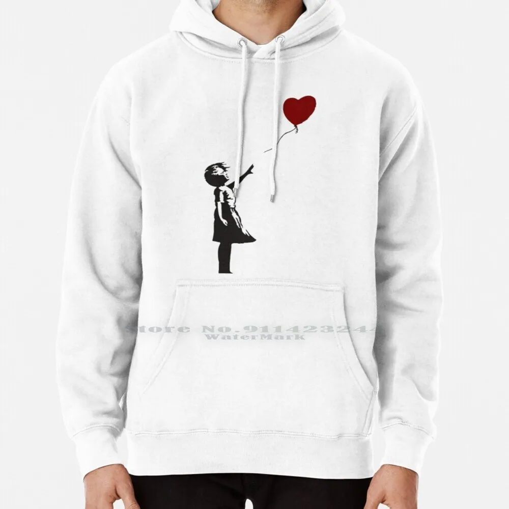 

Banksy-Heart Balloon Girl Hoodie Sweater 6xl Cotton Banksy Balloon Girl Banksy Girl Banksy Heart Game Changer Street Art Bansky