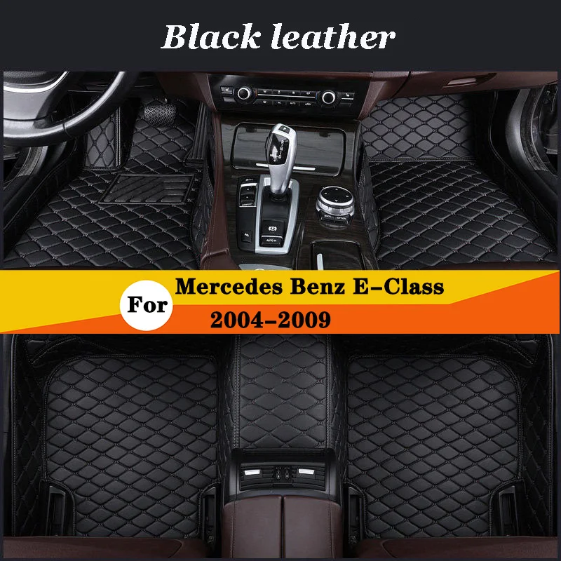 

Custom Car Floor Mats For Mercedes Benz E-Class 2004 2005 2007 2008 2009 Waterproof Foot Pad Custom Auto Accessories Interior