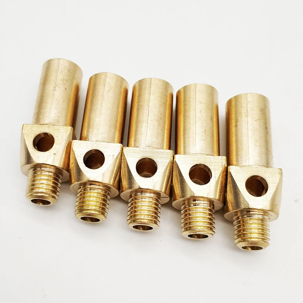 50Pcs Heavy Duty Premium Brass Natural Gas Jet Gas Burner Tips Propane Replacement Tip/ Nozzle/ Jet