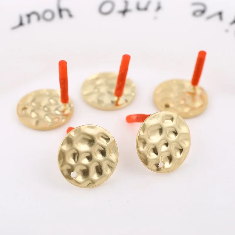 

10 Pcs DIY Round Earring Settings Dangle Earrings Base Connectors Linkers Earrings Hook for Jewelry Making Accessories Findings