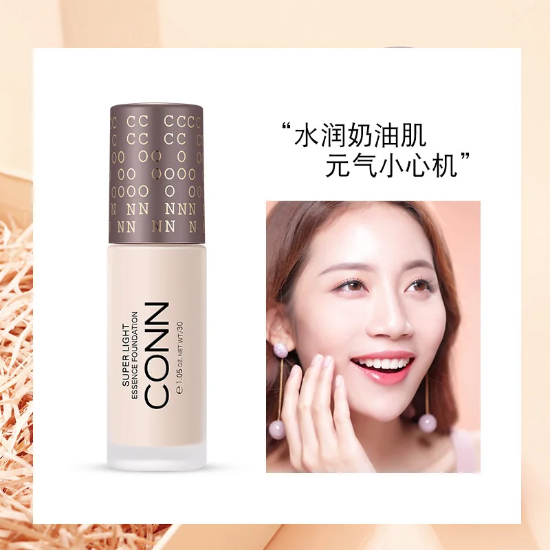 

CONN Tempting Body Liquid Foundation Brighten Portable Liquid Concealer Extended Moisturization Waterproof And Sweatproof