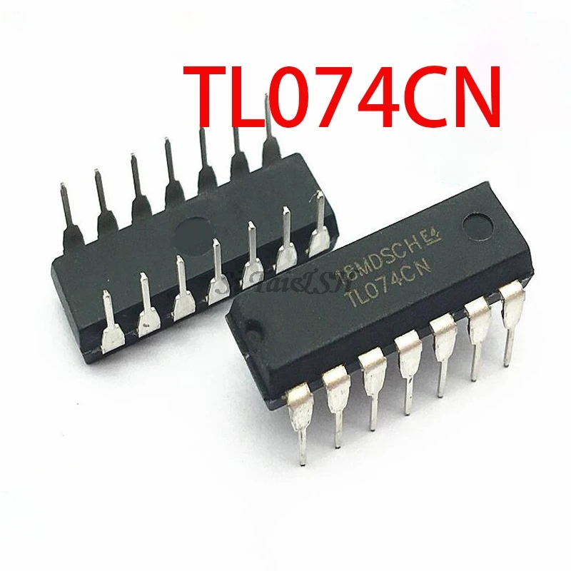 10PCS TL074CN DIP14 TL074 DIP 074CN DIP new and original IC