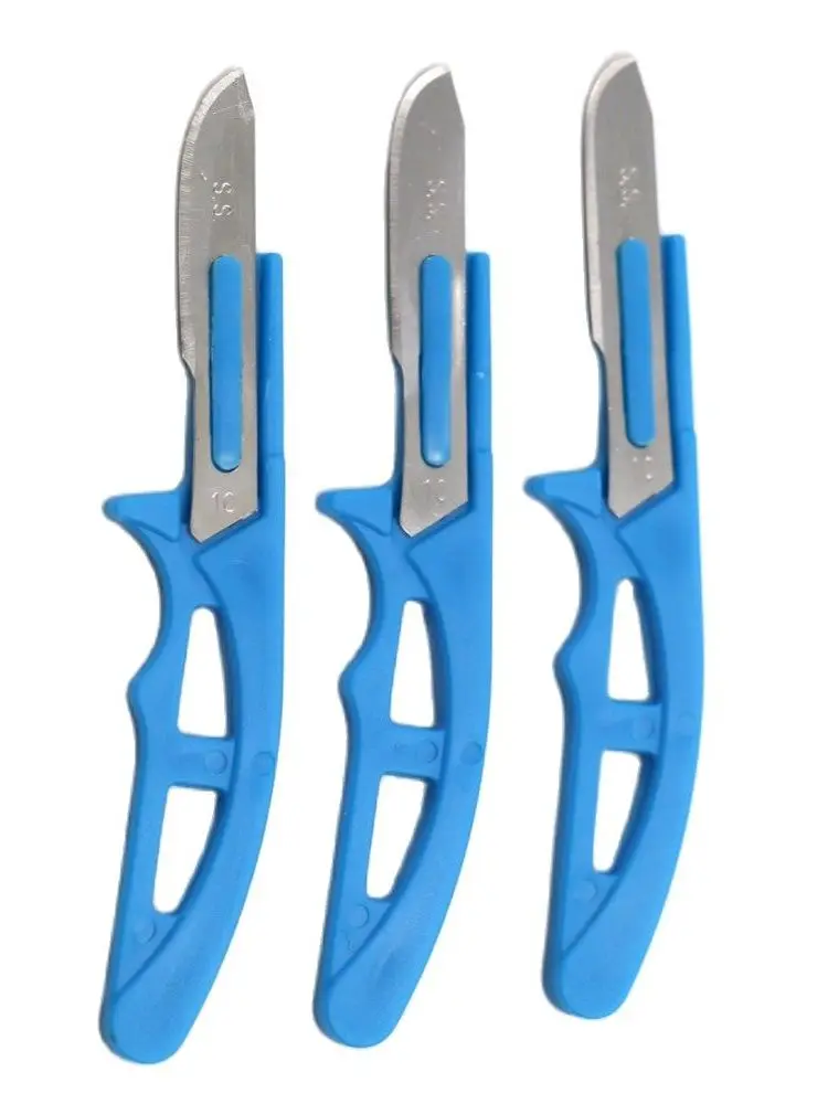 3 Pcs Pig Blade Veterinary Mini Castrator Imported Pig Knife Castration Knife Veterinary Instruments Castration Knife