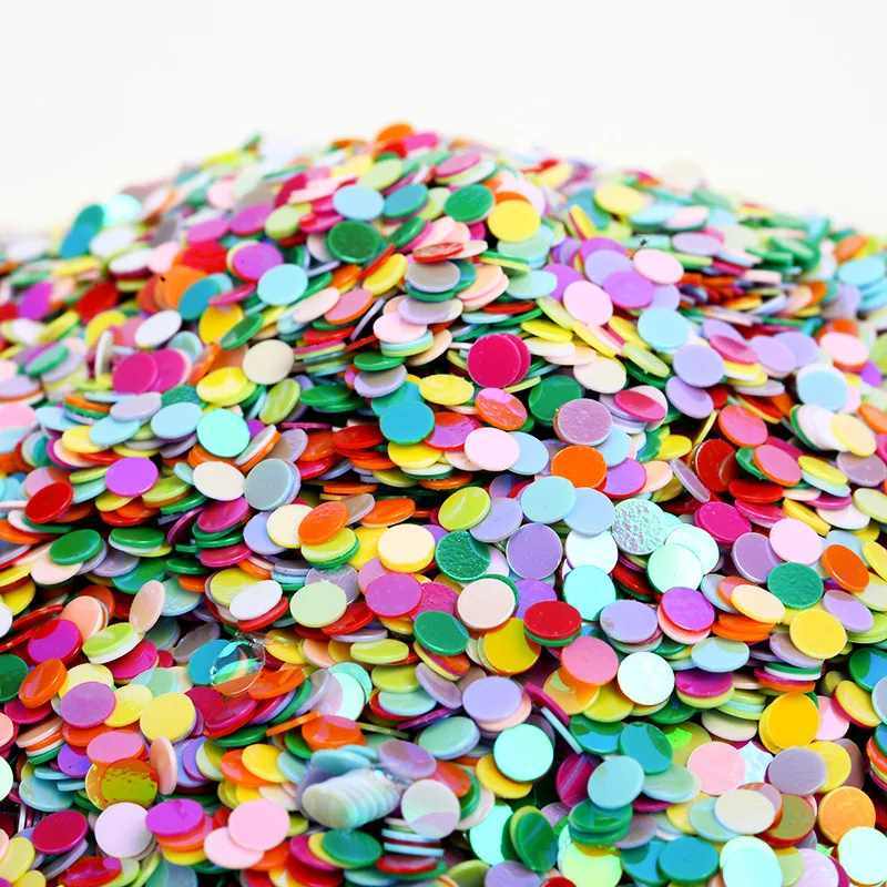 1mm2mm3mm4mm round bead nail nail sequin crystal mud decoration handmade DIY sequin balloon material filling