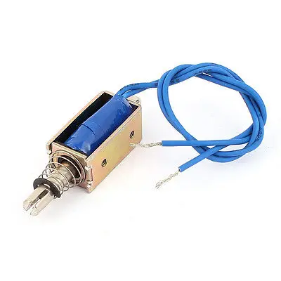 

XRN-0530 DC 12V/DC24V 5.1KG/10mm Pull Type Open Frame Solenoid Electromagnet