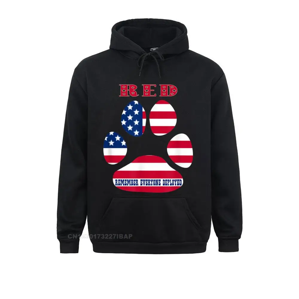 

RED Service Dogs Veteran Gift Idea Geek Summer Boy Hoodies Hip Hop Sportswears Brand New Long Sleeve Sweatshirts