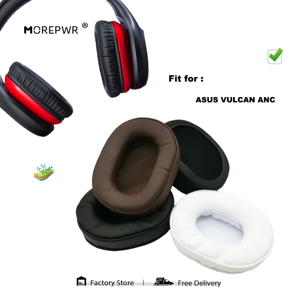 

New Upgrade Replacement Ear Pads for ASUS VULCAN ANC Gaming Stereo Headset Parts Leather Cushion Velvet Earmuff Earphone Sleeve