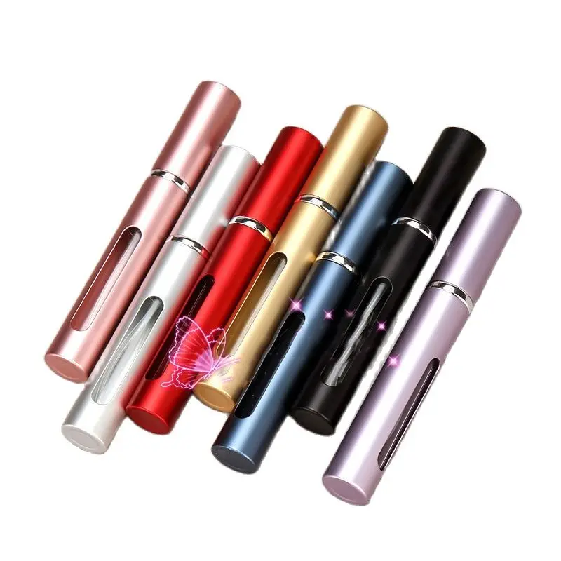 5ML40pcs/lot New Arrival High Grade Perfume Bottle, DIY Empty Aluminum Spray Perfume Bottle, Charming Creative Perfume Container