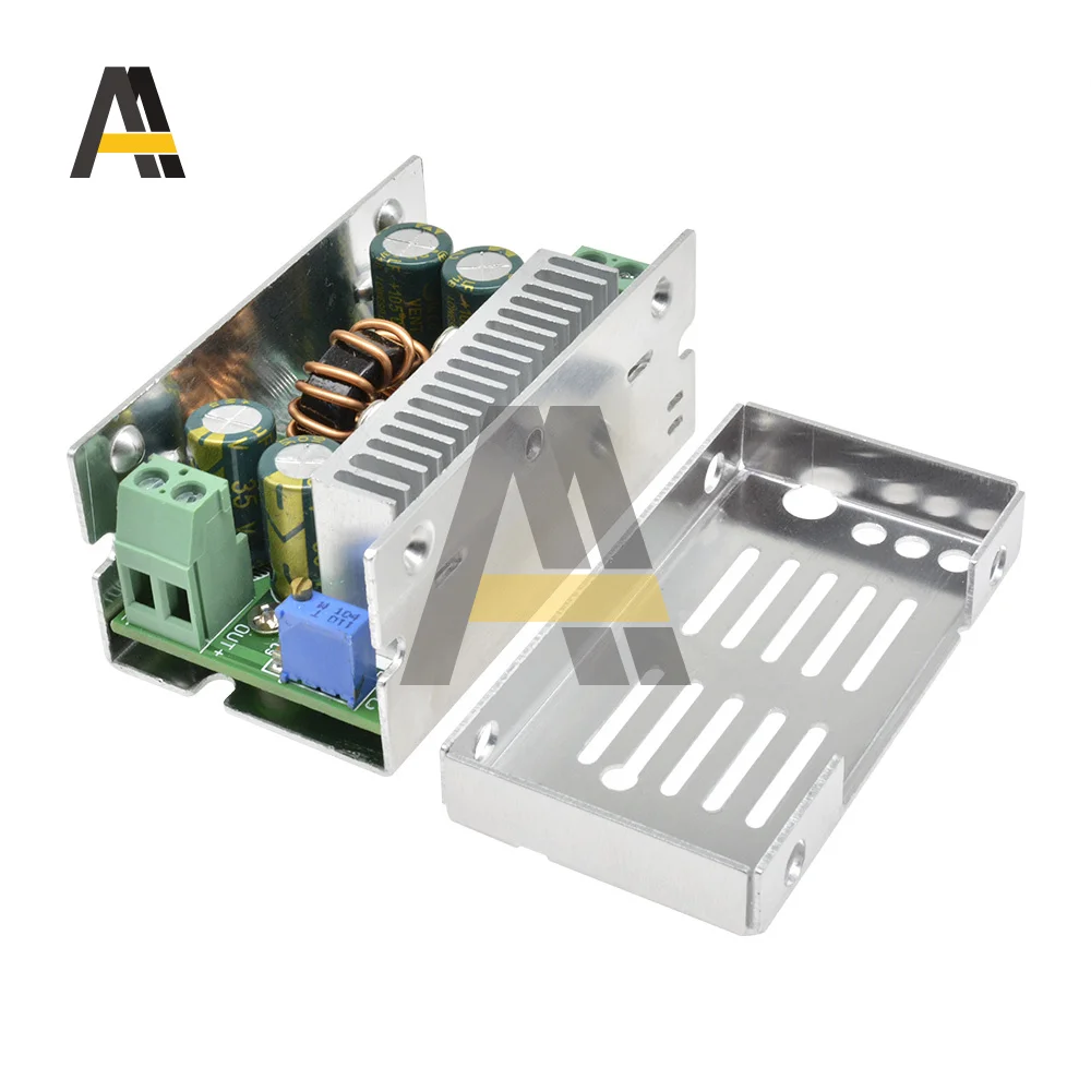 DC-DC 15A 8-60V to 1-36V 200W Adjustable Step Down Module Converter Voltage Power Synchronous Buck Module Rectification Board