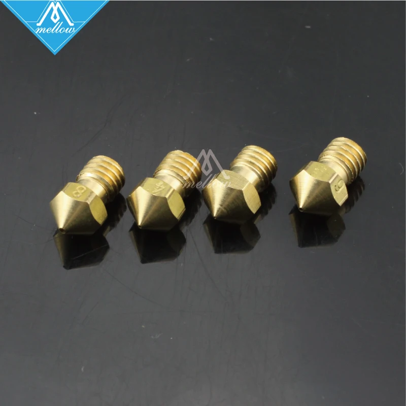 HOT!4/6/7PCS 3D printer Ultimaker 2 + UM2 +Extended heater hotend Olsson block nozzle (not include heater block) for 1.75/3.0MM