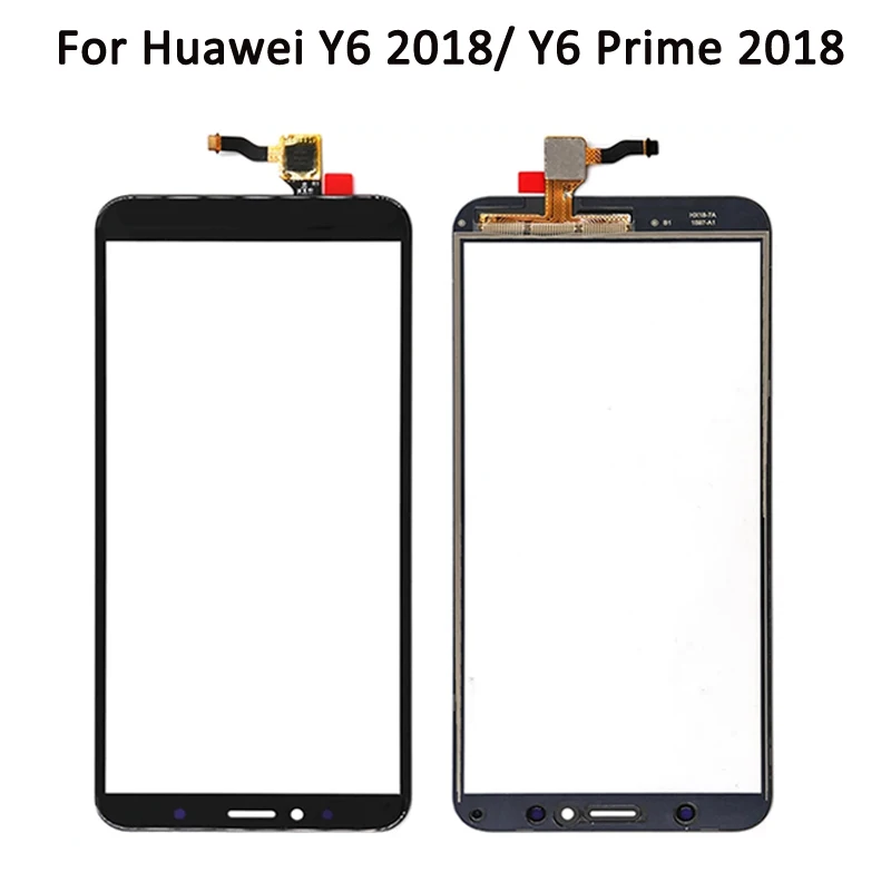 High Quality Digitizer For Huawei Y6 2018 / Y6 Prime 2018 Touch Screen Panel Digitizer Sensor LCD Front Outer Glass Replacement