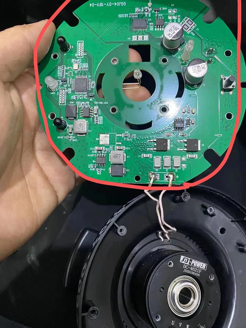 3d hologram  mainboard