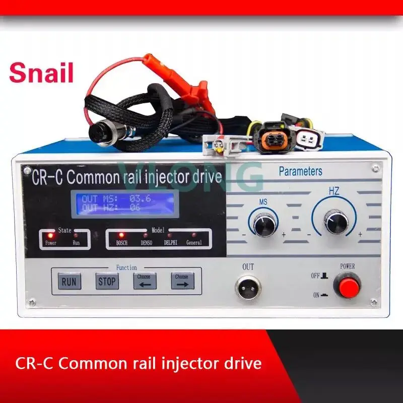 CRC CR-C Diesel Common Rail Injector Tester Simualtor Injector Diagnosis Tool Diesel Injector Driver for Bosch Denso Delphi