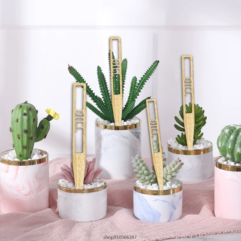 12 Chiếc Vật Có Nhãn Rỗng Chữ Vườn Đánh Dấu Các Thẻ Dấu Gỗ Chữ Gậy Thảo Dược Cho Cây Trồng Trong Chậu Hoa Rau Bán Sỉ
