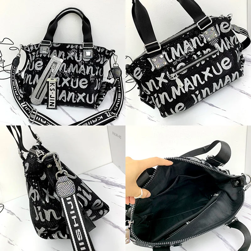 Women Brand Luxury Handbags Multifunction Messenger Shoulder Bag 2021 Fashion Commute Tote Bag Female Large Capacity Travel Bags