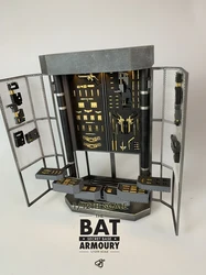 1/12 Bat Armoury schowek Secret Base Prop akcesoria zabawkowy Model W/broń wymienny 6 rysunek 2 Goodco