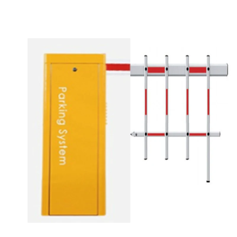 Parking Lot Automatic Boom Barrier System Gate and Gate Arm Barrier Manufacturer for Car Parking Management Multicolor Optional