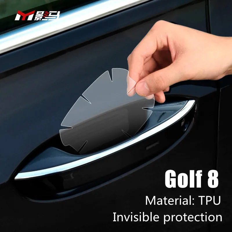 Специальная защитная пленка для дверной ручки Volkswagen Golf 8 MK8