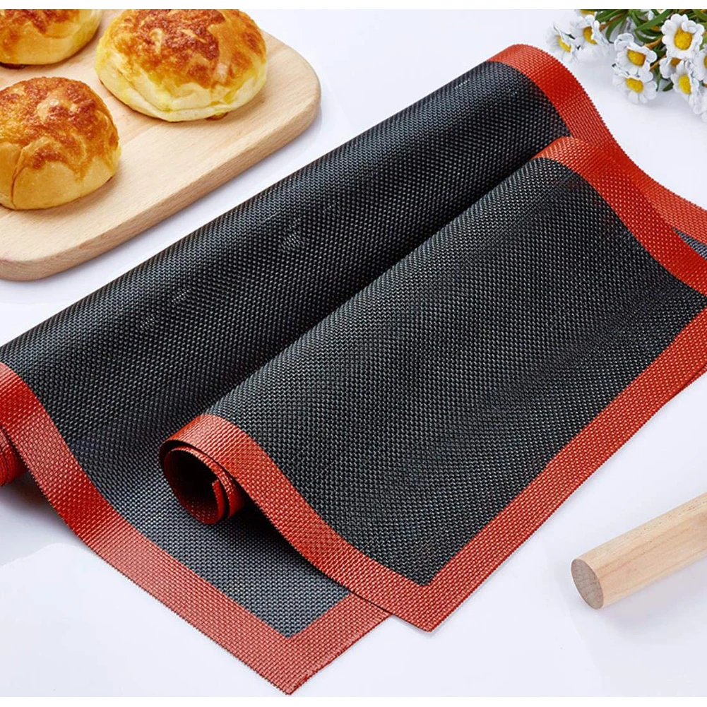 

Oven Grill Mat Silicone Macaron Baking Mat For Bake Pans Macaroon Pastry Cookie Making 3 Sizes Professional Grade Nonstick Pads