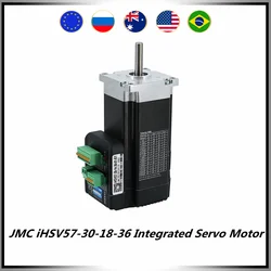 JMC iHSV57-30-18-36 Integrated Servo Motor with Driver 3000rpm 180w VDC 36v Mini Servo Motor & driver 8mm shaft 148mm length