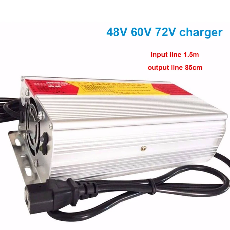 48v 10A 5A Lead-Acid Charger Adjustable 60v 20Ah 50Ah 60Ah 72V 40Ah 60Ah 45Ah 30AH Smart Charger Maintenance-Free Three-Stage