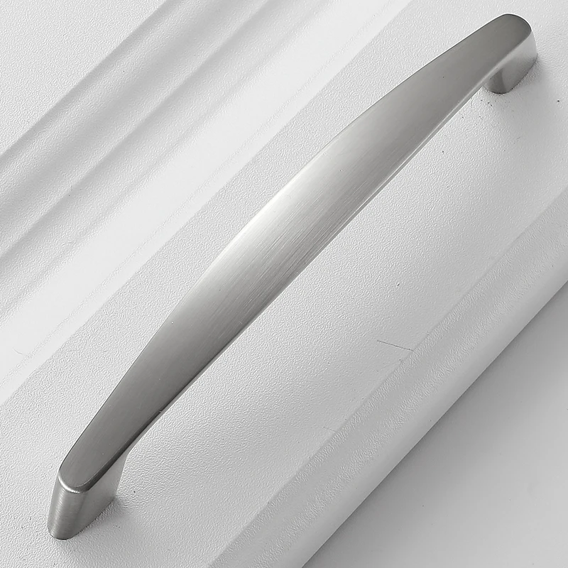 YUTOKO Schrankgriffe, Zinklegierung, moderne silberne Türgriffe, elegante Schubladengriffe, Knöpfe, Küchenmöbelgriff, Hardware 791 – Detail 6