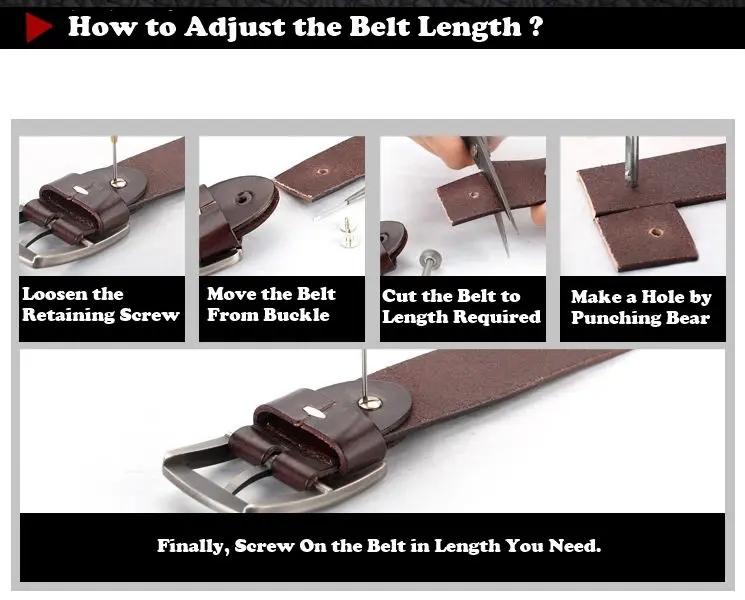 3.8cm Top Geauine Leather Belt Without Buckle Man Belt Ceinture Homme Mens Leather Belts Without Buckles For Men 105-125CM SP05