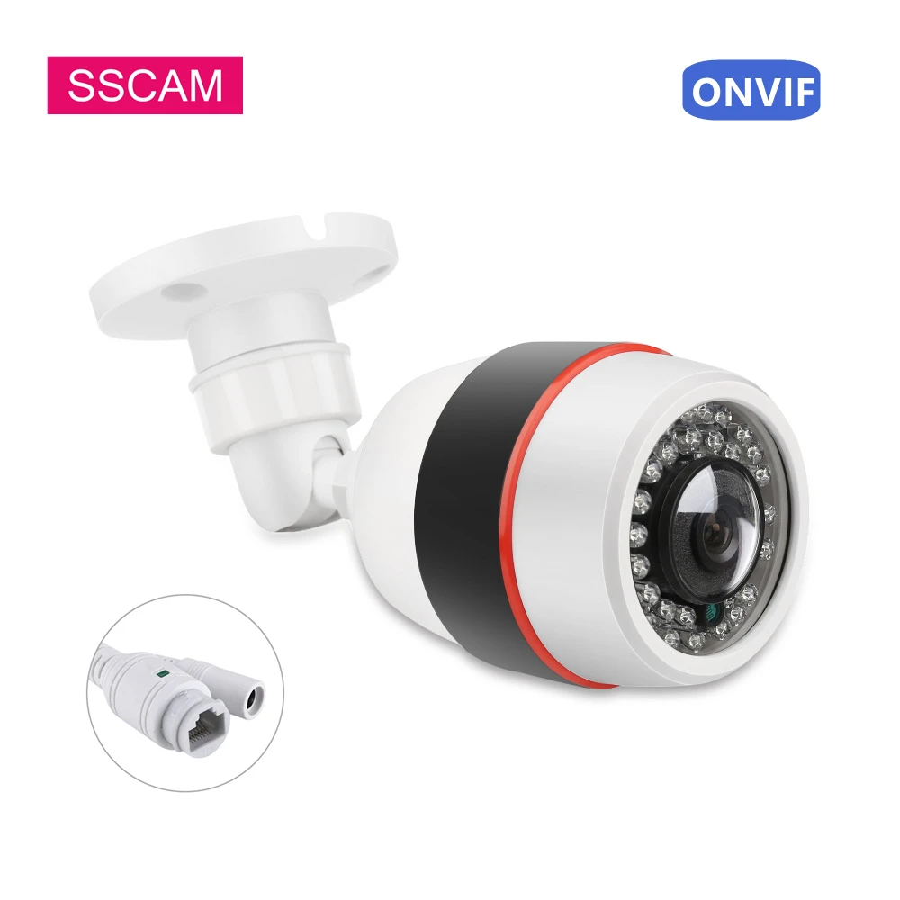 8MP IP Surveillance Camera Outdoor 1.56mm 1.7mm Wide Angle Home Security ONVIF POE Network IR Camera Motion Detection XMEye