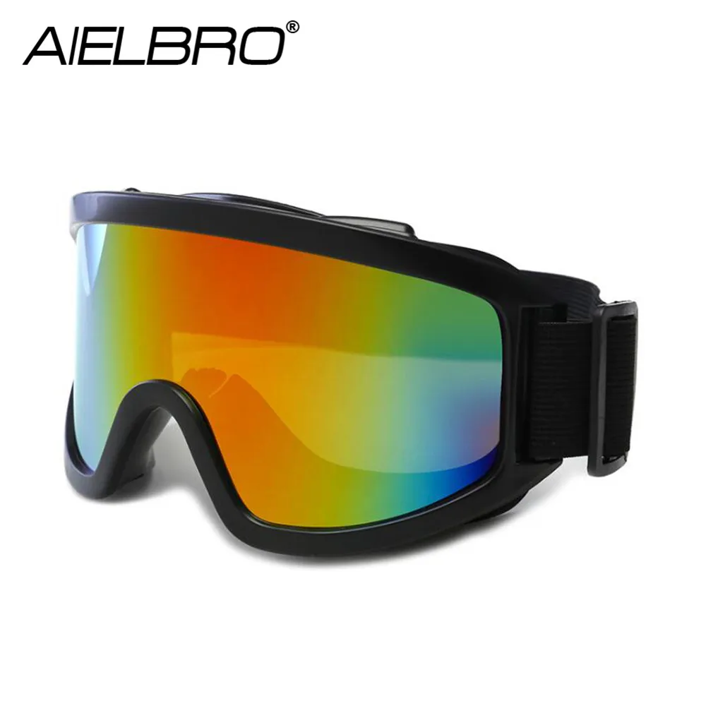 Gafas de moto de nieve a prueba de viento para exteriores, máscara de esquí, Snowboard, gafas de esquí de nieve, protección UV, gafas deportivas