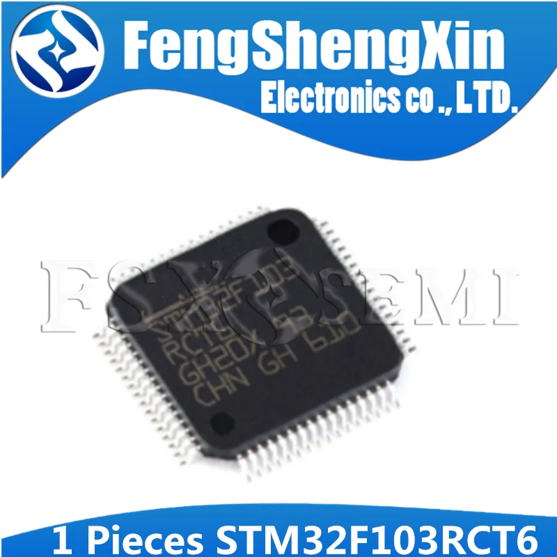 

1Pcs STM32F103RCT6 LQFP64 STM32F103 QFP QFP64 ARM microcontroller