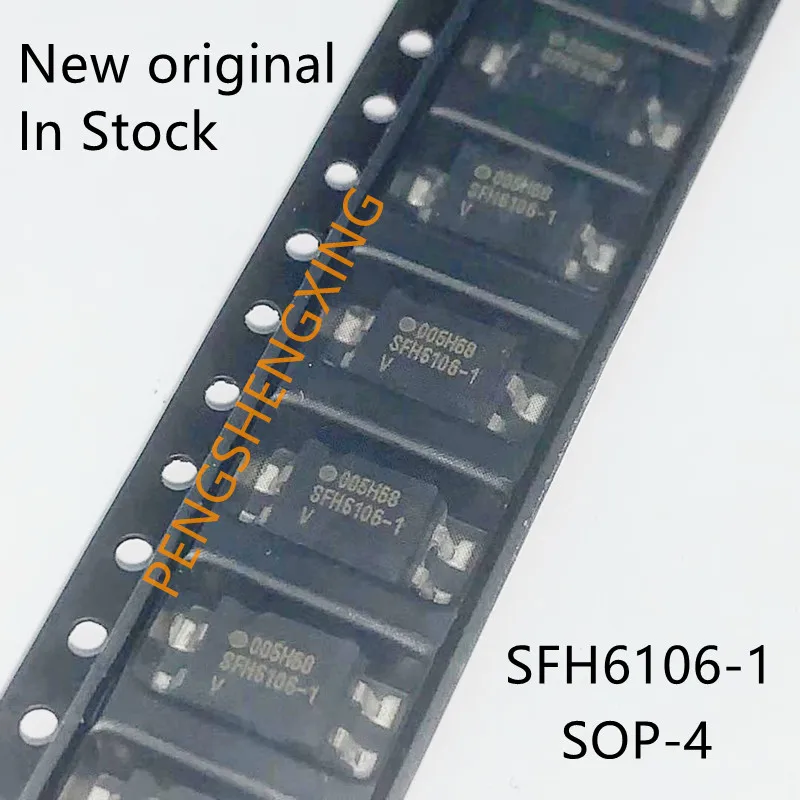 10 Stks/partij SFH6106 SFH6106-1 SFH6106-1T Sop-4 Optische Koppeling Chip
