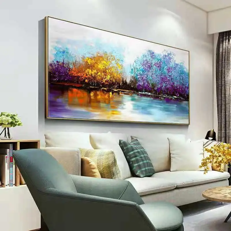 GATYZTORY 60*120cm large size Painting by numbers diy landscape Pictures for the home Paintings on the wall